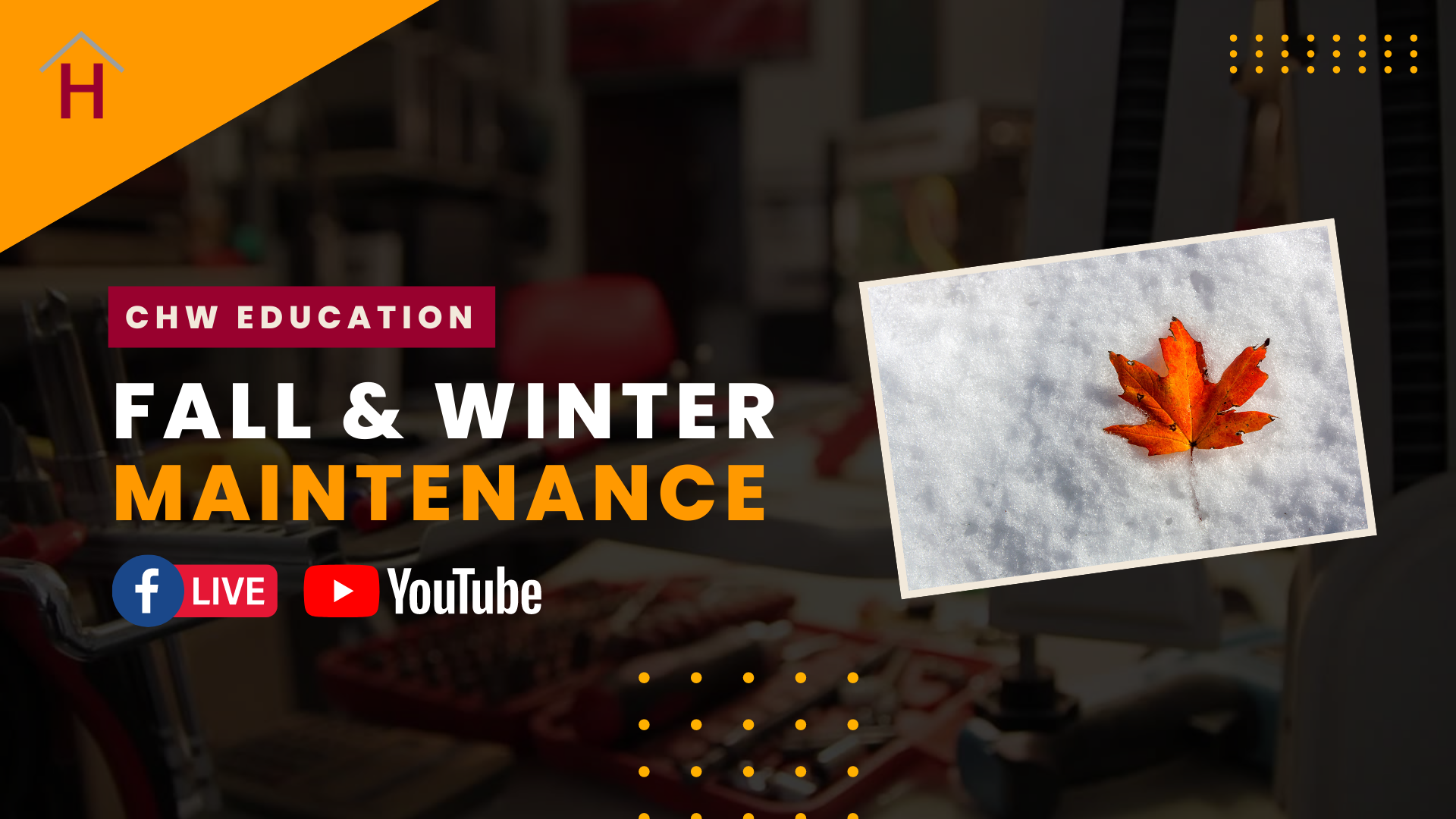 Fall and Winter Maintenance Workshop